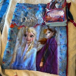 Disney Frozen 2 - sleeping bag with backpack